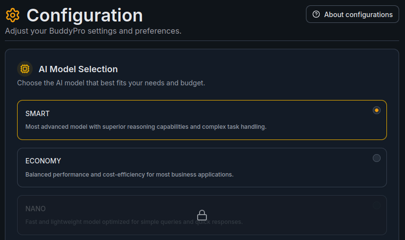 AI Model Selection