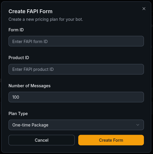 Dashboard screenshot