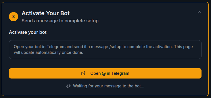 Dashboard screenshot