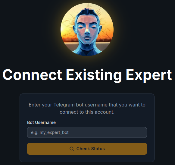 Connect Existing Expert