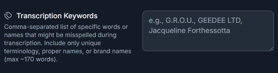 Dashboard screenshot