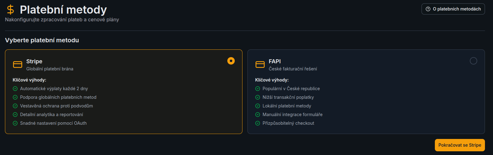 Dashboard screenshot